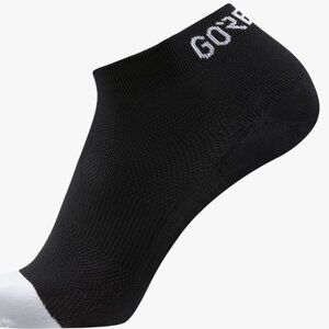 NWT, Gore Wear Essential Short Socks, Small, Black
